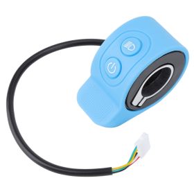 Electric Scooter Thumb Throttle Accelerator Sensitive Scooter Throttle Knob for Xiaomi Electric Scooter Blue