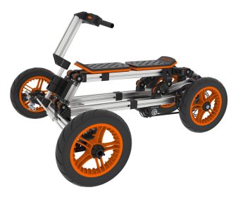 High-strength Material Electric Innovative Go-kart, More Than 20 Assembly Methods, Suitable For Outdoor Sports, Parent-child Interaction