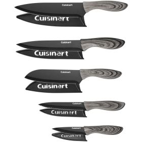 Cuisinart C55-10PBW Faux Wood Knife Set (10-Piece)