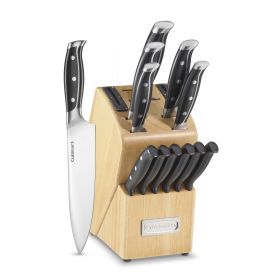 Cuisinart C77TRN-15SH 15-Piece Nitrogen Collection Triple Rivet Built-in Sharpener Block Set