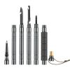 Trekking Poles; Folding Multi-functional Outdoor Hiking Self-defense Sticks; Mountain Camping Supplies Set With Walking Stick Screwdriver