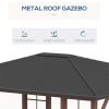 Gazebo with Galvanized Steel Roof (Swiship-Ship)(Prohibited by WalMart)Original 24533418