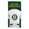 [Personalization Only] OFFICIAL MLB Jersey Personalized Beach Towel - Oakland Athletics