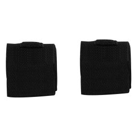 2PCS/Set 2.5m Cotton Bandage Hand Wraps for Boxing Kickboxing Muay Thai (Black)