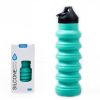 500ML Large Capacity Silicone Sports Water Bottle Outdoor Folding Water Cup For Climbing Travel