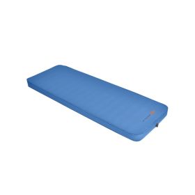 Self Inflating Folding Camping Sleeping Mattress with Carrying Bag (Color: Blue)