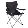 Foldable Beach Chair with Detachable Umbrella Armrest Adjustable Canopy Stool with Cup Holder Carry Bag for Camping Poolside Travel Picnic Lawn Chair